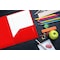 Gold Seal 2 Pkt Plastic Extra Heavyweight Folders Portfolio, High Sheen Reflective Finish, Red, 12PK 86313 - alternate 3